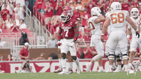 College Football Hype GIF by Arkansas Razorbacks
