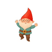 Giocabosco gnome gnomo gnomi giocabosco Sticker