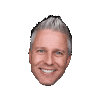 Happy Voice Over Sticker by Chris Clarkson