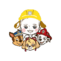 Dog Paw Sticker