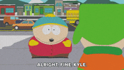 eric cartman snow GIF by South Park 