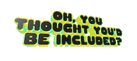 the beach bum animated text Sticker by NEON