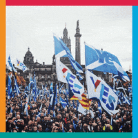 YesScot yes scotland nicola sturgeon scottish national party GIF