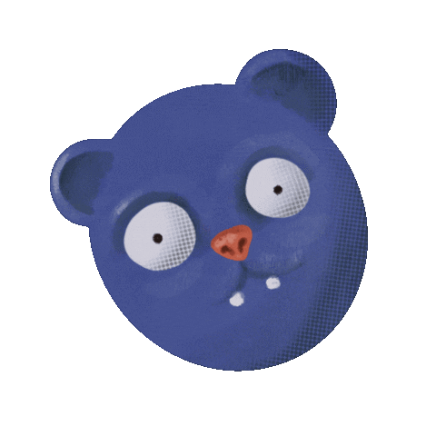 Cartoon Bear Sticker