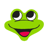 Fun Frog Sticker by Tykkimaki