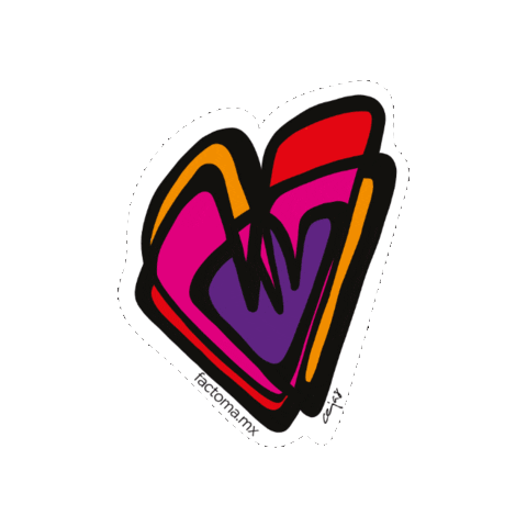 factomamx corazon cdmx cora cejas Sticker
