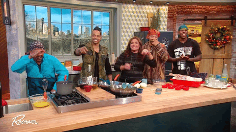 hands in the air GIF by Rachael Ray Show