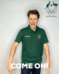 Come On Yes GIF by AUSOlympicTeam