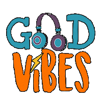 Good Vibes Radio Sticker by Monster RX93.1