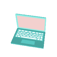 Computadora Sticker by holadecoracion