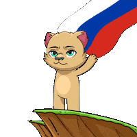 Saint Petersburg Flag Sticker by Kabu