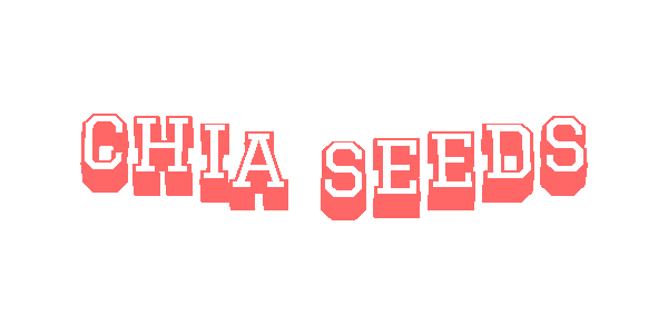 Chia Seeds Vegan Sticker by Aquafaba Test Kitchen