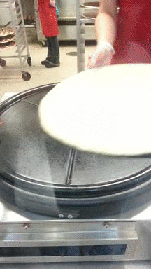 pizza making GIF