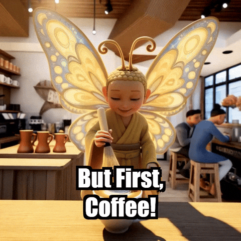 Coffee Trending Topics GIF by BuddhaFlyJourney