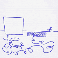 Scared Animation GIF