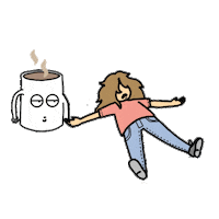 Coffee Sticker by P8ladas