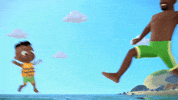 Beach Play GIF by Moonbug