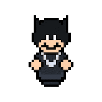 Rap Batman Sticker