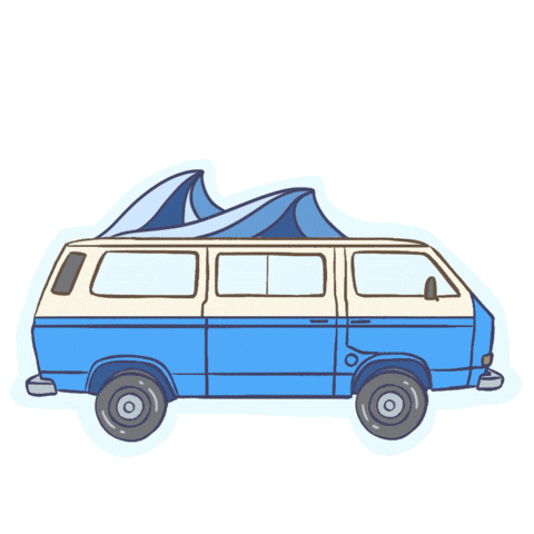 Camping Road Trip Sticker