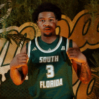 South Florida Basketball GIF by USF Athletics
