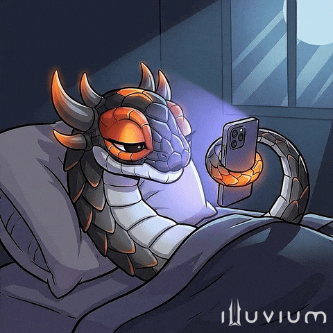 Tired Good Night GIF by Illuvium
