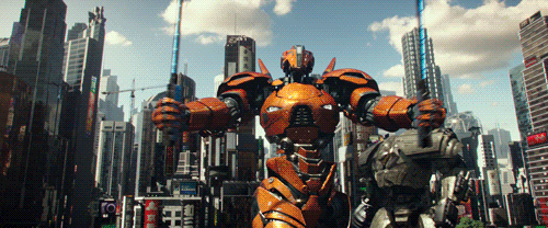 science fiction fight GIF by Pacific Rim Uprising