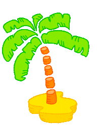 Palm Tree Dance Sticker by BOMBONATOR_WOLPH