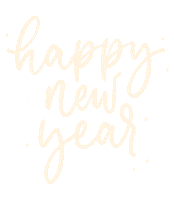 Happy New Year Sticker by Ana Johnson