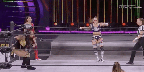 Hikaru Shida Aew On Tnt GIF by All Elite Wrestling on TNT