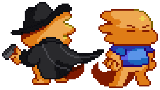 John Wick Pixel Sticker