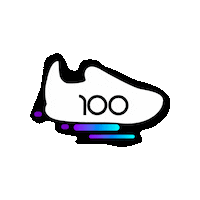 tenispor100 logotenispor100 tenispor100 tenis por 100 logo tenis por 100 Sticker