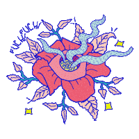 Flower Sticker