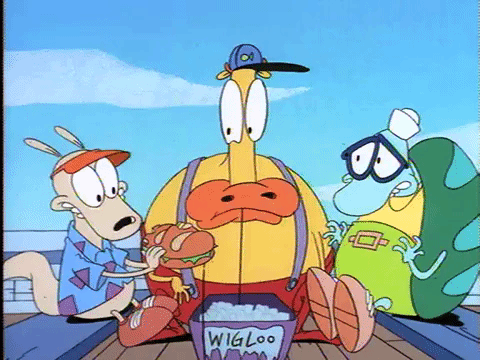 rockos modern life nicksplat GIF