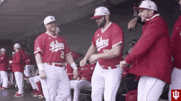 Happy College Sports GIF by Indiana Hoosiers