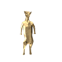 3D Celebrating Sticker by Premium-Goats