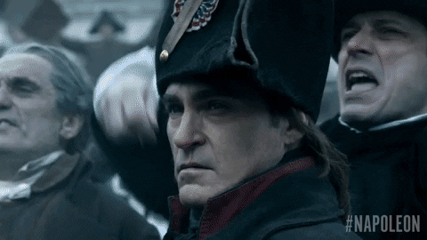 Joaquin Phoenix Napoleon GIF by Sony Pictures