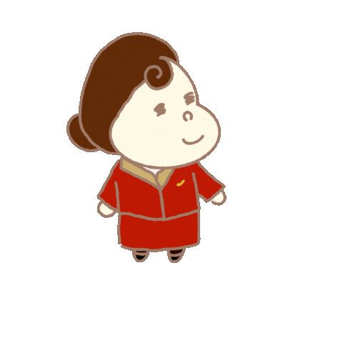 Yunabanani giphyupload cx flight attendant cabin crew Sticker