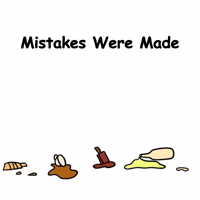 Mistakes Were Made Oops GIF by MESA My Emotional Support Animal