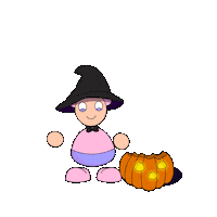 Trick Or Treat Halloween Sticker by Fatman