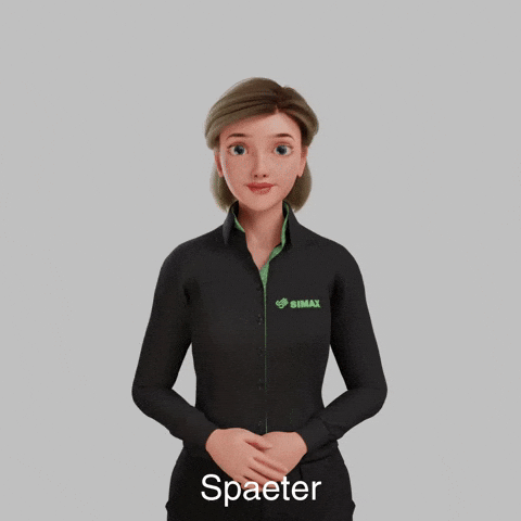 Avatar Gebärdensprache GIF by Sign Time - SiMAX