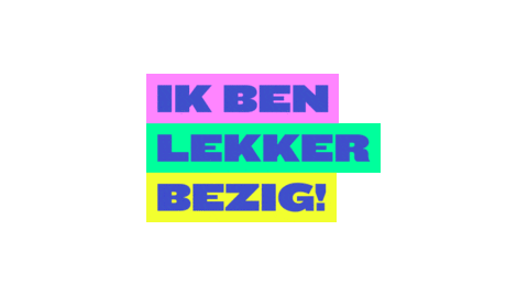 studiokordaat giphyupload anderhalvemeter lekkerbezigleiden ikbenlekkerbezig Sticker