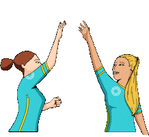high five football Sticker by Together #WePlayStrong