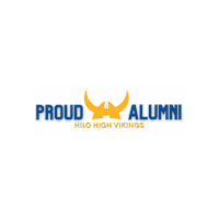 Vikings Bluegold Sticker by Hilo High School