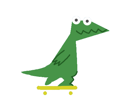 On My Way Fun Sticker