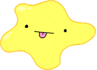 Splat Tongue Sticker by javadoodles