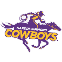 Cowboy Rider Sticker by Hardin-Simmons University