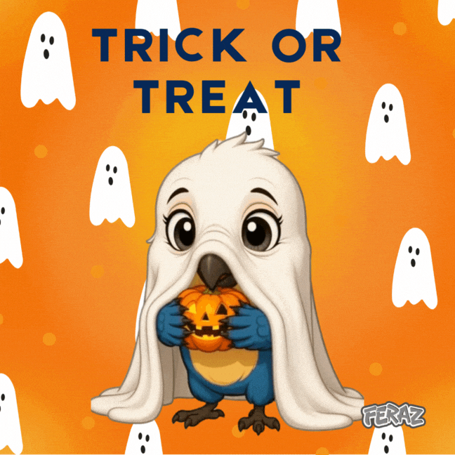 Trick Or Treat Halloween GIF by Feraz NFT