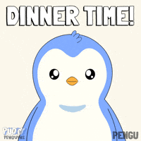 Hungry Lets Eat GIF by Pudgy Penguins