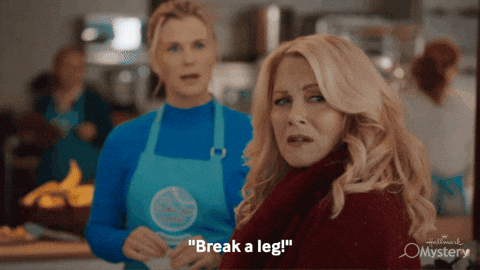 Victor Webster Break A Leg GIF by Hallmark Mystery