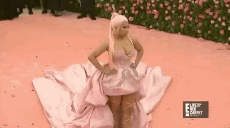 nicki minaj met gala 2019 GIF by E!